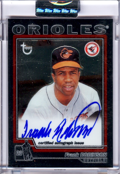 2004 Topps Retired Signatures Frank Robinson